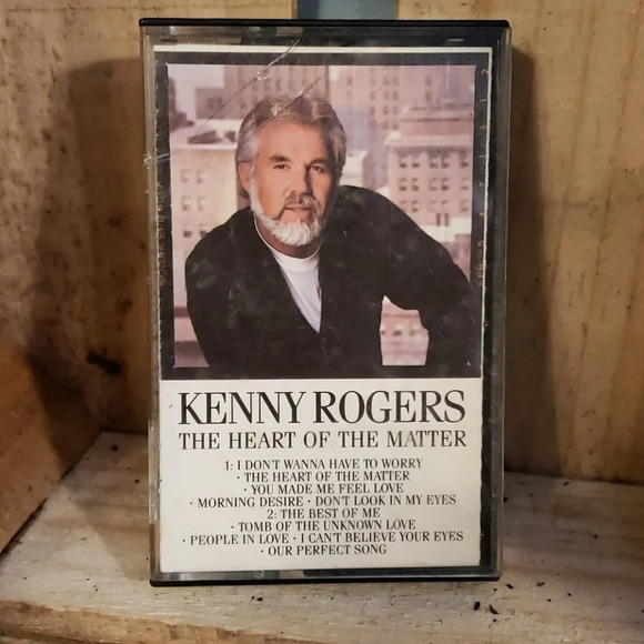 Kenny Roger's The Heart of The Matter Cassette - Picture 7 of 7